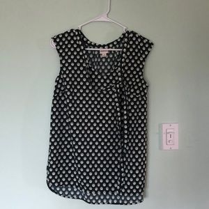 Polka dot blouse